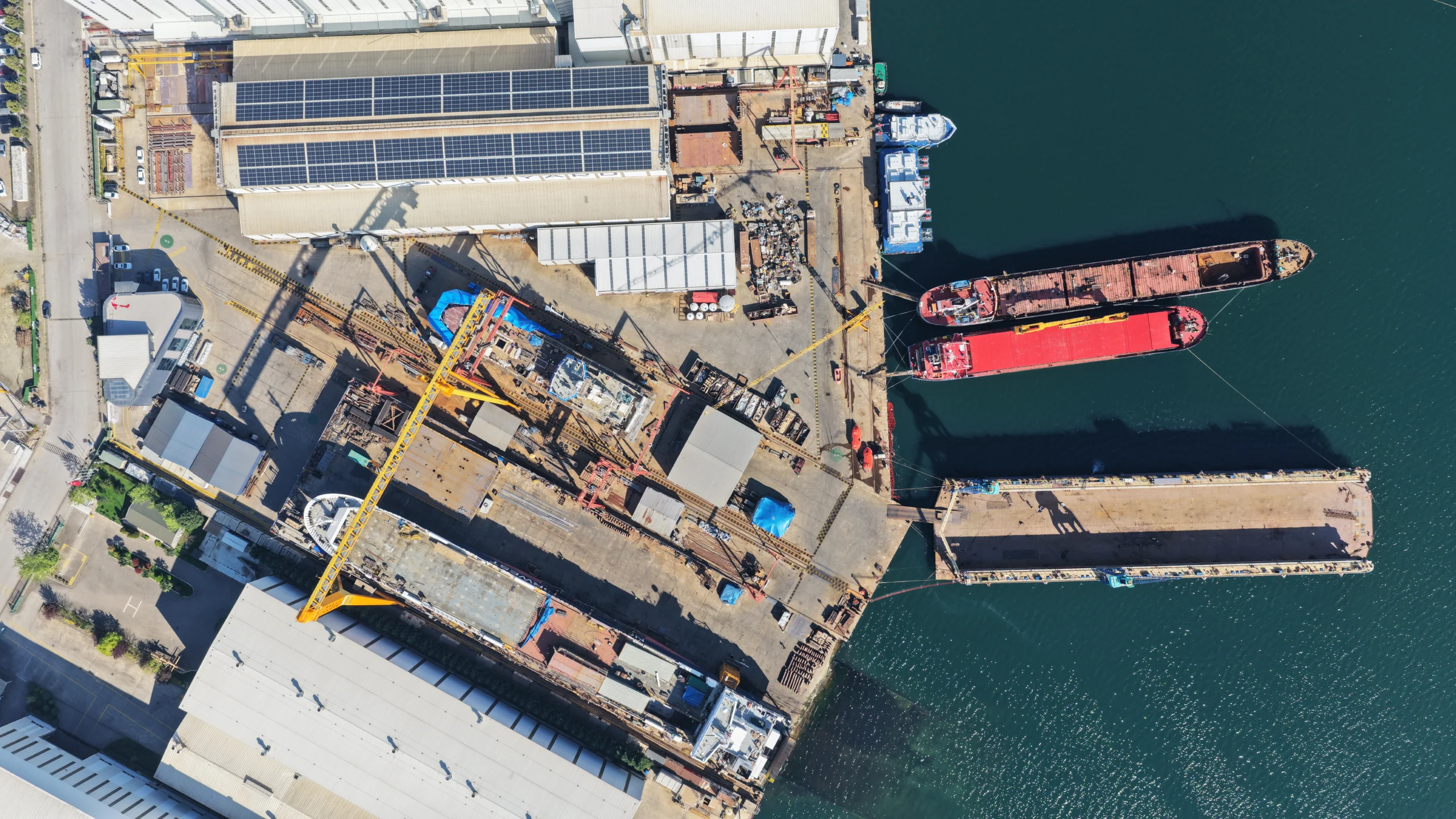 Shipyard Facility Overview Map